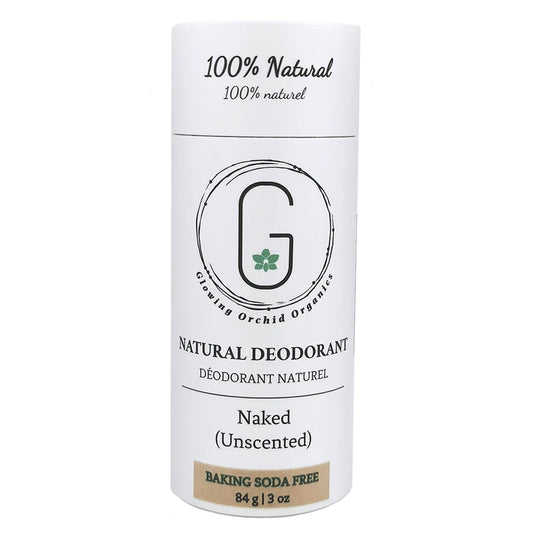 Glowing Orchid Organics - 100% Natural Deodorant (Unscented)