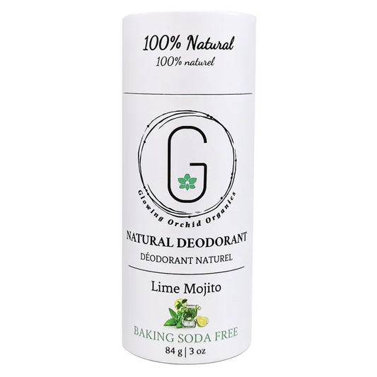 Glowing Orchid Organics - 100% Natural Deodorant (Lime Mojito))