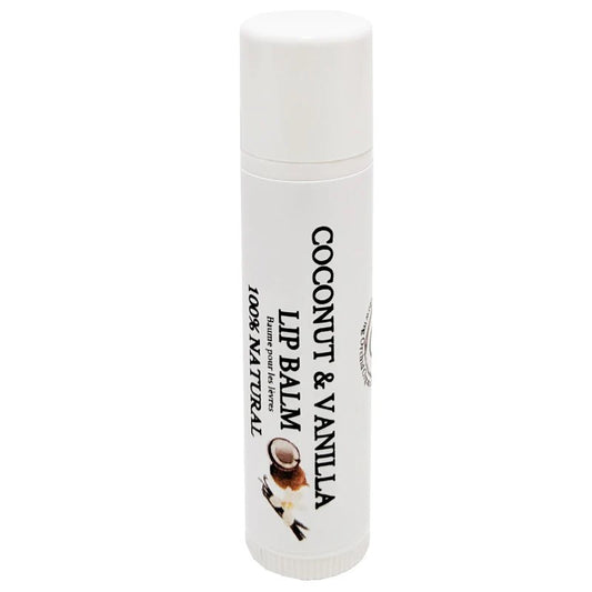 Glowing Orchid Organics - 100% Natural Lip Balm (Coconut & Vanilla)