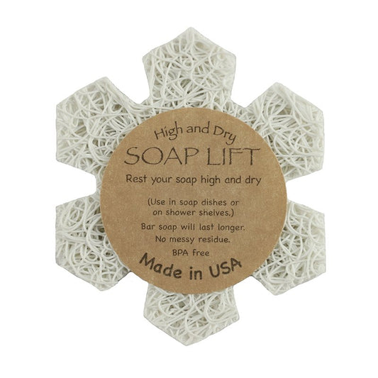 Sea Lark Snowflake Soap Lift  - White