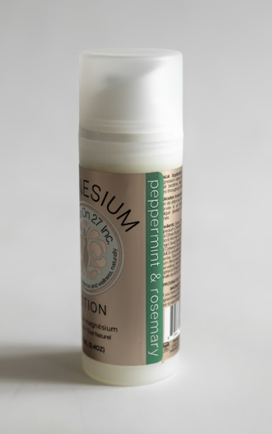Studio on 27's Magnesium Chloride Lotion - Peppermint & Rosemary