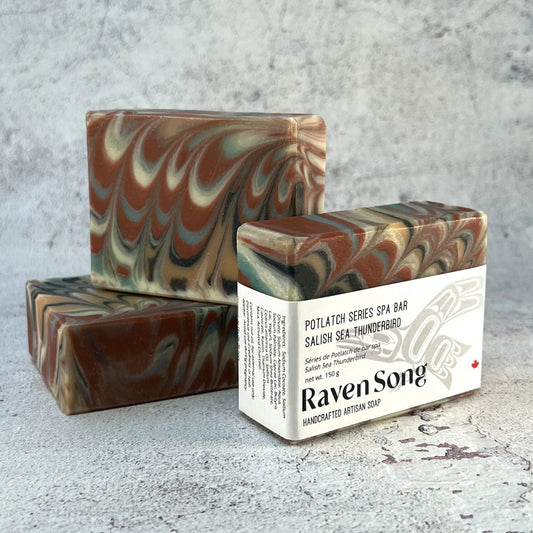 RavenSong Potlatch Series Artisan Soap - Salish Sea Thunderbird