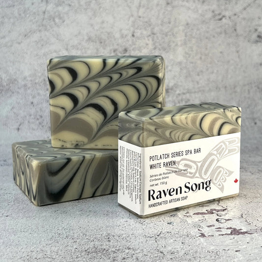 RavenSong Potlatch Series Artisan Soap - White Raven